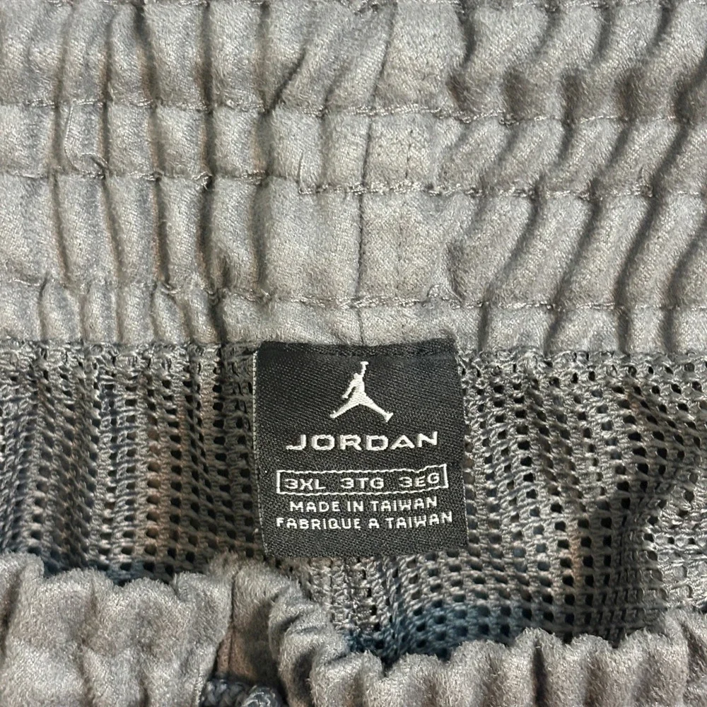 Vintage Y2K Jordan Velour Tracksuit 2XL Jacket 3XL Pants Gray 2 Piece Set